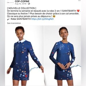 Cop.Copine SaintBarth Dress * 2018 Nouvelle Collection Saint Barth COP. COPINE